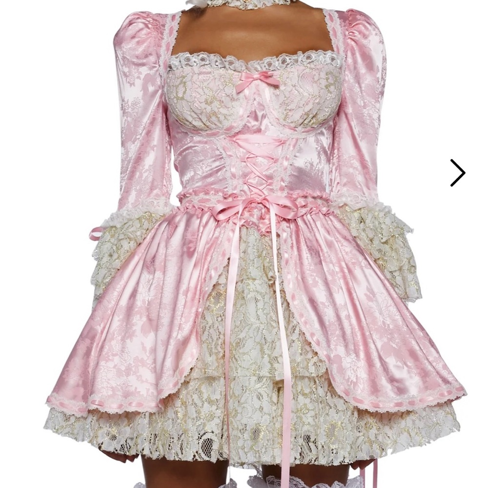 Dolls Kill cake queen costume set